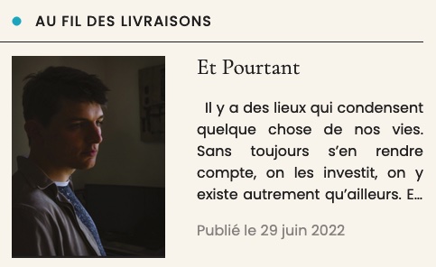 Sur le site web d'Entrevues